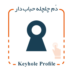 پروفیل سیلیکونی دم چلچله